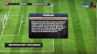 FIFA 13 Demo Gameplay  ModernConsumer Arsenal vs FIFAtazztics Manchester City  Gamescom [upl. by Ydnih137]