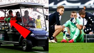 HeartStopping Moment Jasper Cillessens Injury vs Atlético Madrid – Full Breakdown [upl. by Krein]