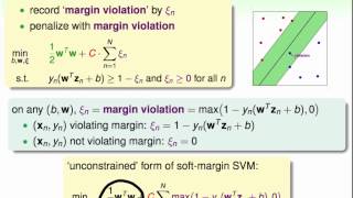 Kernel Logistic Regression  SoftMargin SVM as Regularized  Machine Learning Techniques 機器學習技法 [upl. by Nelehyram832]