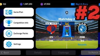 Manchester city vs Ipswich Town  premier league  EFOOTBALL PES 2025  efootballpes2025 [upl. by Enidualc26]