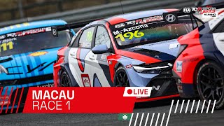 Macau  Race 1  2024 Kumho FIA TCR World Tour [upl. by Amelus511]