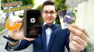 STAMPANTE PER SMARTPHONE Recensione HP Sprocket [upl. by Yrocal]