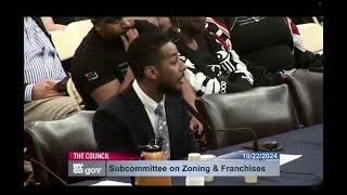 Antonio Reynoso speaks about unrepresentative Community Boards during City of Yes HO Hearing [upl. by Rtoip77]