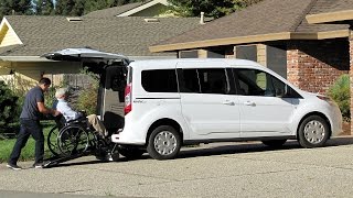 Ford Transit Connect Wheelchair Accessible NorCal Vans Adaptive Van [upl. by Beore]