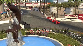 iRacing Dallara iR01 Formula 30L V10 Long Beach Pure Sound TV Replay [upl. by Ahsiket]