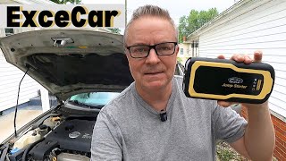 ExceCar Car 4000A Jump Starter REVIEW Great for Emergencies [upl. by Kcoj]