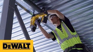 Pros React DEWALT® 20V MAX XR® Cordless Concrete Nailer DCN890P2 [upl. by Schafer384]