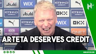 Arteta amp Arsenal deserve SO MUCH CREDIT Moyes after Citys title win  Man City 31 West Ham [upl. by Hteik]