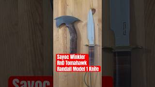 Sayoc Winkler Compact RnD Tomahawk  Randall Model 18 [upl. by Ahseryt911]