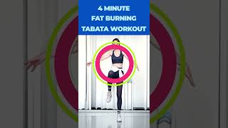 4 Minute Fat Burning Tabata Workout  HIIT Home Workout Part 01 Shorts [upl. by Chancellor]