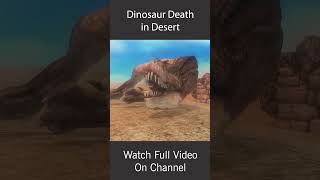 Hungry TRex Dying in Sand Dunes Shorts Video  TRex in Real Life  Viral Video  Dino Planet [upl. by Henrik573]