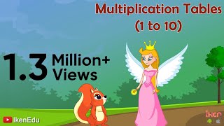 Sing Multiplication Song to Learn Multiplication Tables 1 to 10  iKen  iKen Edu  iKen App [upl. by Nolla]