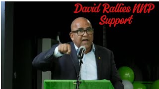 Peter David Rallies New National Party Support Amid Leadership Tensions [upl. by Esli]