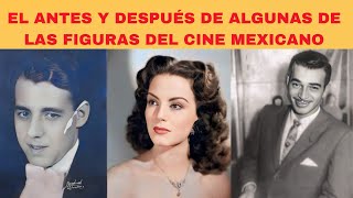 Conoce el antes y después de algunas de las figuras consagradas del cine de oro mexicano historia [upl. by Aihsyla]