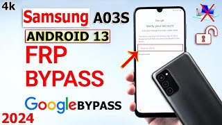 Finally New Security 2024 🔥 Samsung A03S Frp Bypass Android 13 🔥 Samsung A03S Frp Bypass Android 13🔥 [upl. by Anahoj]