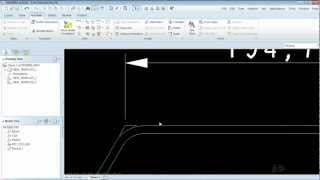 Creating Intersection Witness Lines on ProEngineer Creo Drawings [upl. by Prud]