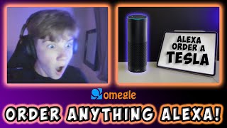 Order Anything with Alexa on OMEGLE [upl. by Carew8]