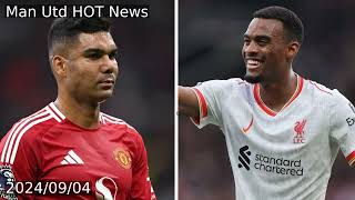 Ryan Gravenberch retired Casemiro as Liverpool midfielder receives deserved praise [upl. by Aisinut694]