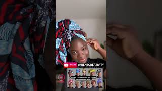 WATCH this Headwrap If you’re A Beginner ankara tutorial [upl. by Alor258]