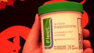 Fleet Glycerin Suppositories Constipation Relief in Minutes 1 Doctor Recommended Laxative Brand [upl. by Bell]