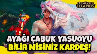 Yasuo ile top lanede kayıyoruz Yasuo vs Smolder League Of Legends [upl. by Adahs907]