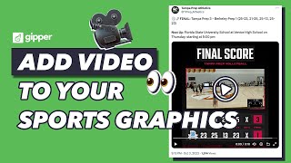 Take Your Sports Graphics to the NEXT LEVEL with VIDEO  Gipper [upl. by Reehsab832]