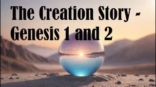 The Creation Story narrated  Genesis 1 and 2 [upl. by Lennahs164]