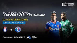 UNIVERSIDAD DE CHILE VS AUDAX ITALIANO  TORNEO NACIONAL – FECHA 25  02 OCTUBRE 2023 [upl. by Rayle]