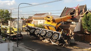 TOP 20 Dangerous Heavy Equipment Operator Fails  Idiots Crane Truck amp Dozer FAILS Compilation [upl. by Nyleak642]