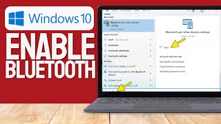 How to enable bluetooth on windows 10 2024 Updated [upl. by Spears678]