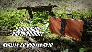 Pinhole Camera Vlog 5  A Brilliantly Unique Panoramic Pinhole Camera For Paper Negs [upl. by Airdnahs]