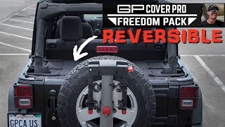 GPCA Cargo Cover PRO amp Freedom Pack for Jeep Wrangler JKU 4DR [upl. by Chrysa]