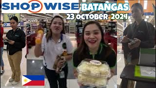 Shopwise hi all Batangas City Philippines 23 October 2024 [upl. by Llesig]