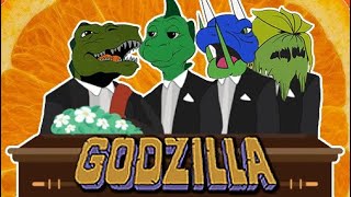 Godzilla HannaBarbera Series  Coffin Dance Meme Song Cover [upl. by Murtha752]