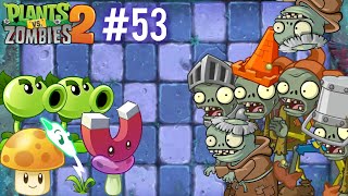 Magnetshroom Plants vs Zombies 2 walkthrough 53 No commentary [upl. by Bushweller]