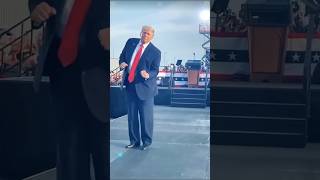 President Trump never stopped dancing YMCA song 😂🤣🕺ymcasong ymca trump2024 trumpnews trump [upl. by Safire]