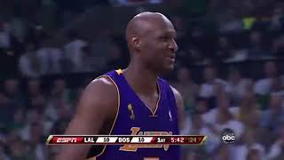 2008 Finals G1 Lakers vs Celtics [upl. by Atinele]