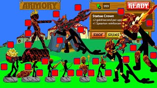 Insane UNLOCKS in Stick War Legacy ALL Bosses amp Lava Army [upl. by Konopka]