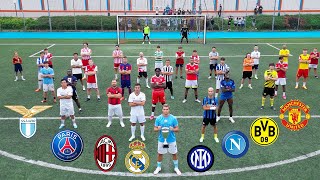 MUNDIALITO CHALLENGE con tutte le squadre di CHAMPIONS LEAGUE IL PIÙ GRANDE DITALIA [upl. by Nicholson]