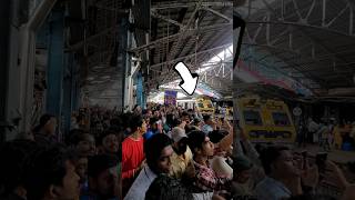 Fans take over Mumbai trains  Team India Victory parade 2024 [upl. by Anairda]