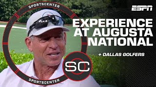 Troy Aikman on playing at the Augusta National golfers hes watching amp more ⛳️  SportsCenter [upl. by Sirotek]