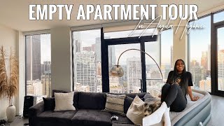 Los Angeles Empty Apartment Tour  our first night [upl. by Aytac]