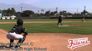 Noah McDaniel Prospect Video C Aliso Niguel High School Class of 2015 [upl. by Anaitat]