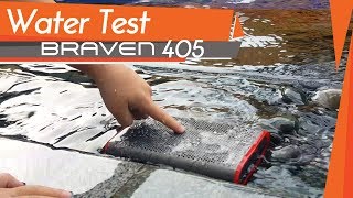 Braven 405 Water Test Sound Test and Review Waterproof Speaker [upl. by Roi]