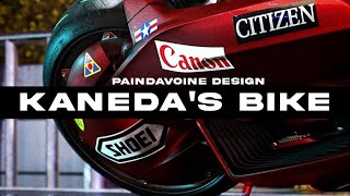 Design project  Kanedas bike  Tribute to Akira [upl. by Einatirb]