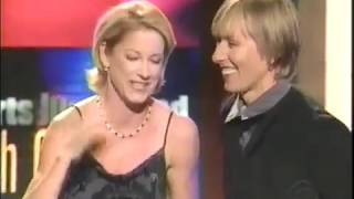 Chris Evert Armwrestles Martina Navratilova [upl. by Beker]