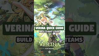 VERINA BEST BUILD GUIDE WITH ECHOES AND TEAMS [upl. by Wilscam]