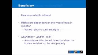 Introduction to Trusts Law [upl. by Lubin802]