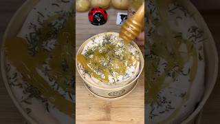 👩🏼‍🍳 Recette  Mont d’or rôtie au miel 🍯🧀 food cook eat cooking cheese asmr recipe [upl. by Alehcim396]