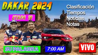 Acción intensa en el Dakar 2024 Etapa 10 en 🔴vivo🔴🏁 [upl. by Hunsinger]